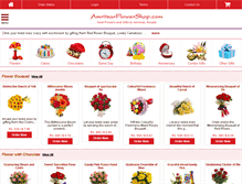 Tablet Screenshot of amritsarflowershop.com